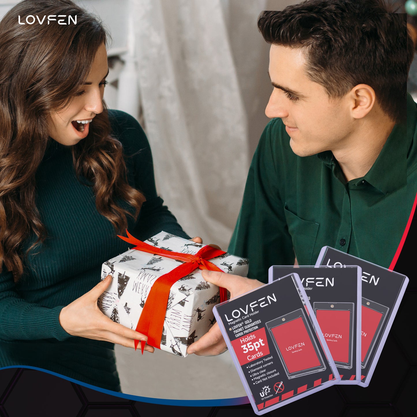 LOVFEN 100/200/500/1000 pz 7,62 cm x 10,16 cm Top Load per Carte - Proteggi Carte Premium in Plastica Rigida da 35 pt, Custodie per Carte in Plastica, per Carte da Collezione Sportive da Gioco di Baseball da Scambio