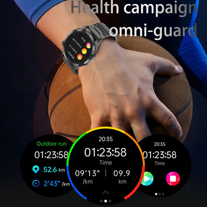 Smartwatch 2026: Batteria a lunga durata da 380mAh, Display AMOLED da 3.63cm, Chiamate BT5.2, Menstruo & Previsioni Meteo, Modalità Multi-Sport, Ricarica Magnetica, Assistente Vocale/SOS, Per Telefoni Android & IOS, Regalo Per Lui & Lei