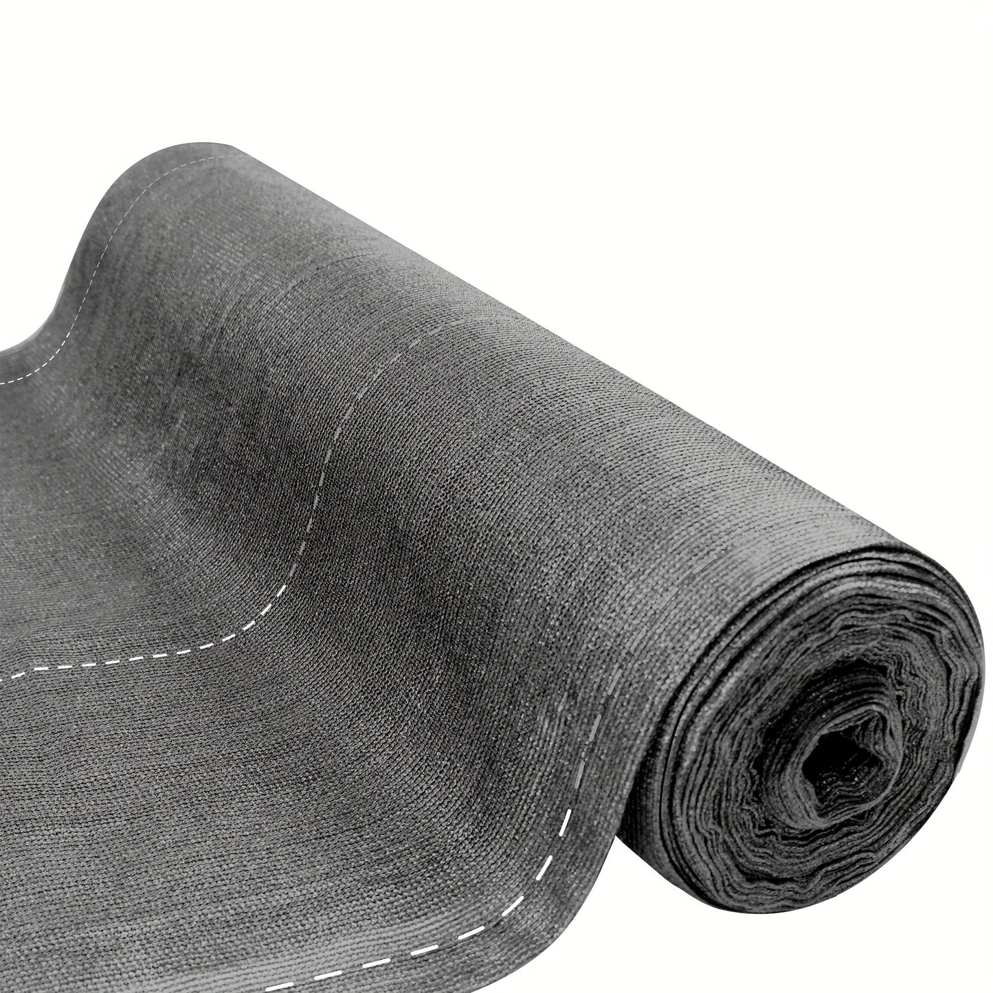 Schermo Privacy da 100 cm per Balcone, Campo Sportivo e Giardino, Rete Ombreggiante da 150 g/m² con Protezione UV e Design Antivento, Include Legacci in Verde Grigio Scuro
