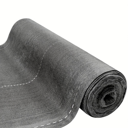 Schermo Privacy da 100 cm per Balcone, Campo Sportivo e Giardino, Rete Ombreggiante da 150 g/m² con Protezione UV e Design Antivento, Include Legacci in Verde Grigio Scuro
