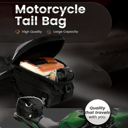 Borsa olio moto 22-38L, borsa posteriore, doppio uso, borsa sedile casco, zaino universale per dirt bike, pit bike, street bike, racing, ATV, quad, KAYO, scooter