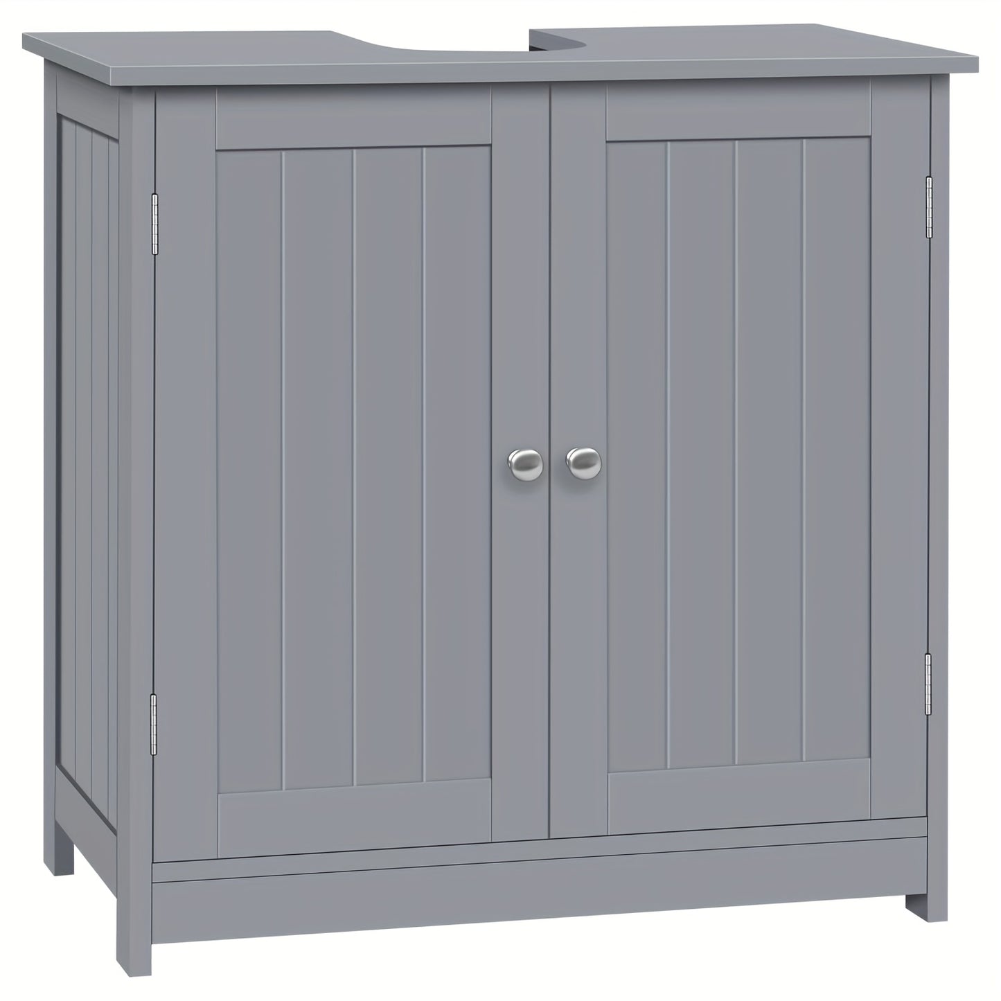 Unità portaoggetti medicina singola, mobile bagno con ripiani regolabili, ampia capacità di stoccaggio per bagni, dimensioni vanità 60 X 30 X 60 cm, disponibile in bianco e grigio