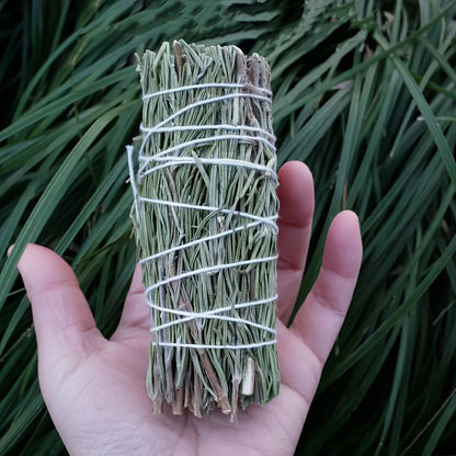 1 Set di Incenso Contiene Rosmarino, Lavanda, Bastoncini di Artemisia e Salvia per Purificazione Energetica, Regalo Combinato per la Pulizia della Casa e Meditazione, Decorazione Domestica, Perfetto per il Ringraziamento