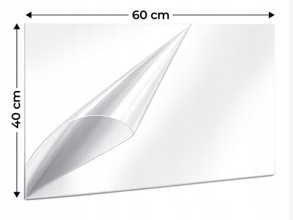 Foglio di Plexi PMMA 60x40cm | Lastra Acrilica Trasparente Trasparente | Spessori Disponibili: 2mm, 3mm, 4mm | Elevata Trasparenza 92% Effetto Vetro | Lastra di Plexi per Fai da Te, Pubblicità e Decorazione di Interni | Materiale Plastico Durevole per Ins