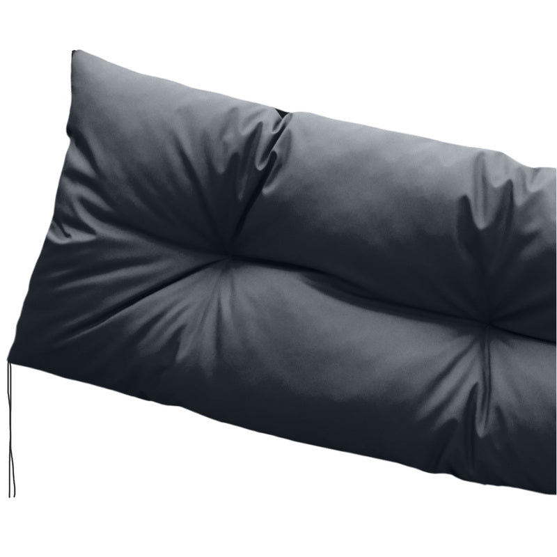 Cuscino da giardino per sedia a dondolo 120X40 cm, materiale impermeabile resistente a tutte le condizioni atmosferiche per terrazza, giardino, soggiorno - Compatibile con sedie, sedie a sdraio, sedie - Facile da pulire, accessori per mobili da esterno, c