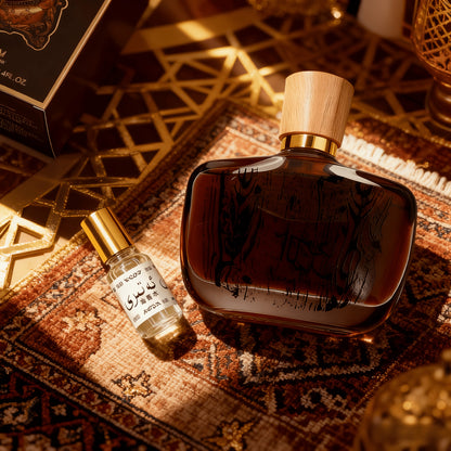 Due profumi classici da uomo, profumi arabi da uomo, set da 2 pezzi, confezionati singolarmente, fragranza legnosa, la prima scelta per regali di festa, adatti per fidanzati e amici