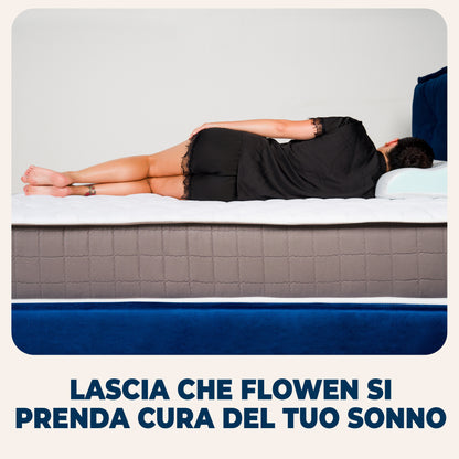 Materasso Matrimoniale Una Piazza e Mezza Singolo 80x190 90x190 90x200 120x190 120x200 140x190 140x200 150x190 150x200 160x190 160x200 180x190 180x200 200x200 Letto Foam King Size