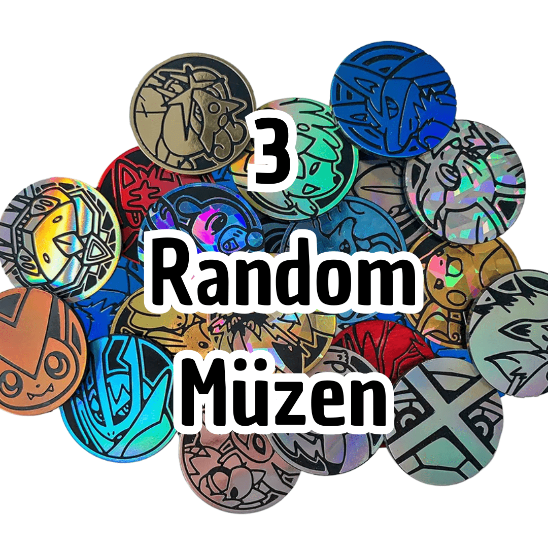 Pokémon Monete Set da 3 pezzi – Monete da collezione ufficiali per carte Pokémon