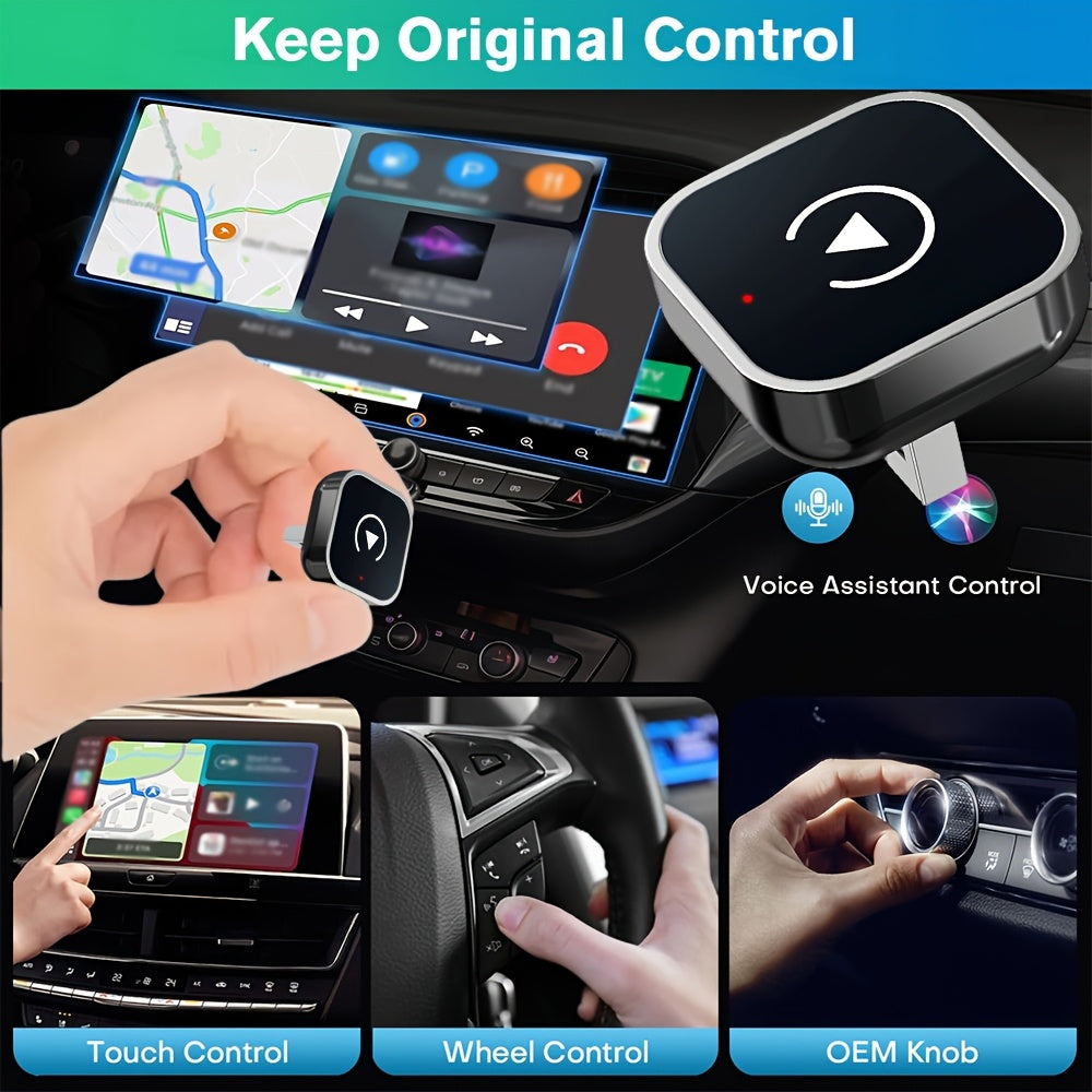 Adattatore portatile, wireless per veicolo e viaggio – vista dettagliata 3