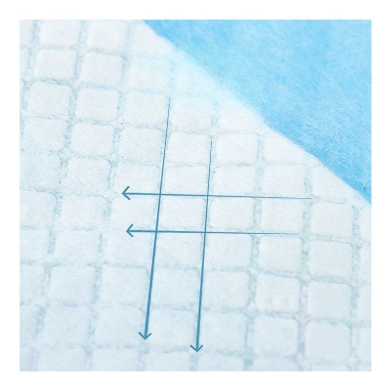 100 Pezzi Salviette Igieniche, Misura 40x60, Perfette per il Cambio del Pannolino, Cura di Anziani e Animali Domestici, Assorbenti, Alta Assorbenza, Protezione a 5 Strati, Morbide, Antigoccia, Sicure e Comode Salviette Monouso per Uso Quotidiano a Casa e