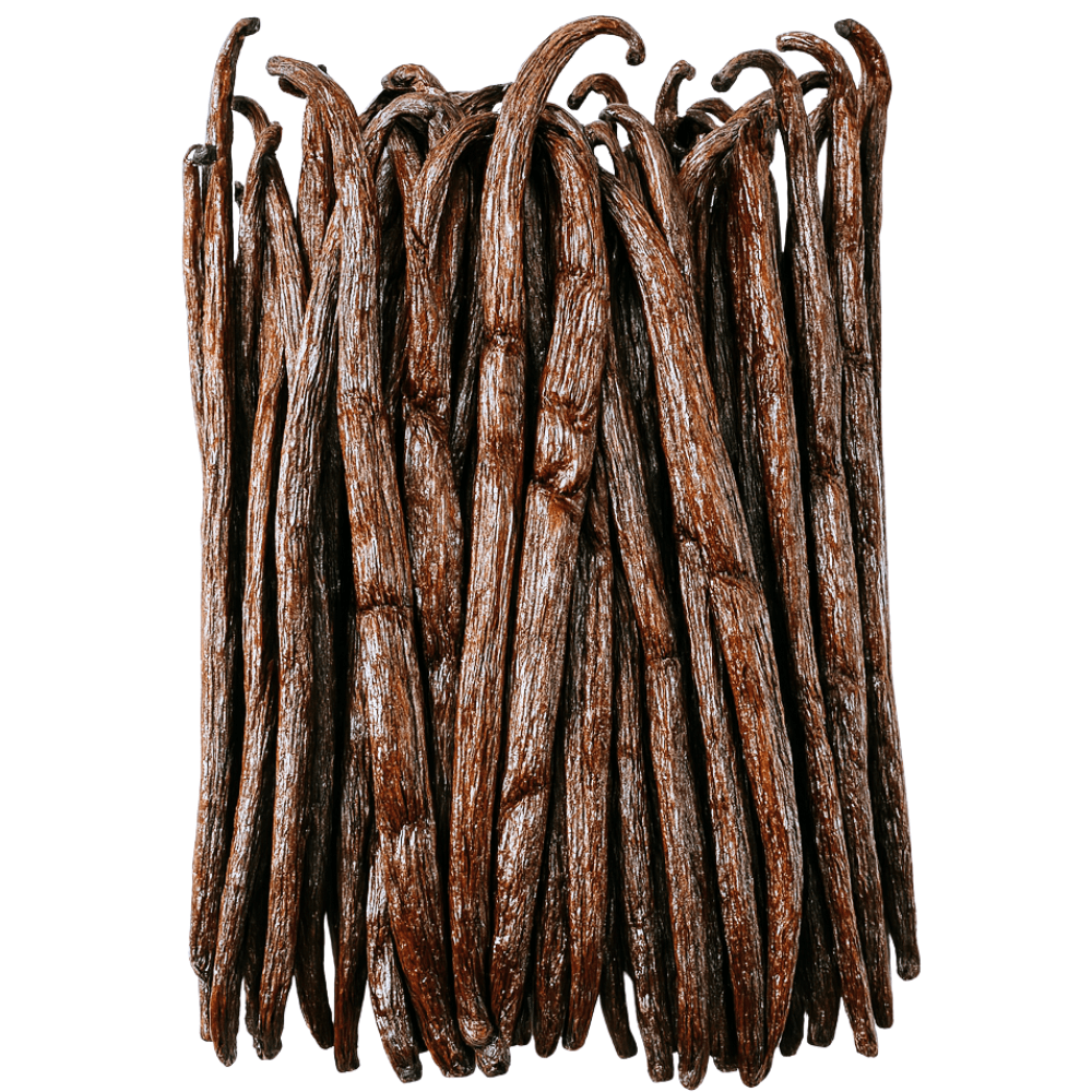 25 Baccelli di Vaniglia Grand Cru • Vaniglie di Qualità Premium • Baccello Morbido e Carnoso • Lunga conservazione • Bacche Selezione Prestige di Vanilla Natura