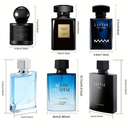 [ Set di Profumi da Uomo per Settimana ] Eau de Toilette ai Feromoni da Uomo, Cedro Patchouli Legnoso & Oceano al Muschio di Pompelmo, Fragranza a Lunga Durata, Eau de Cologne da Uomo Affascinante, Atmosfera Romantica per Appuntamenti, Regalo Perfetto per