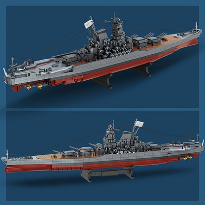 2569 pezzi, Set di blocchi da costruzione per navi 1:300, la migliore decorazione per la collezione di navi da navigazione MOC, il miglior regalo per gli amici che amano le navi e che amano costruire blocchi da costruzione, M7001