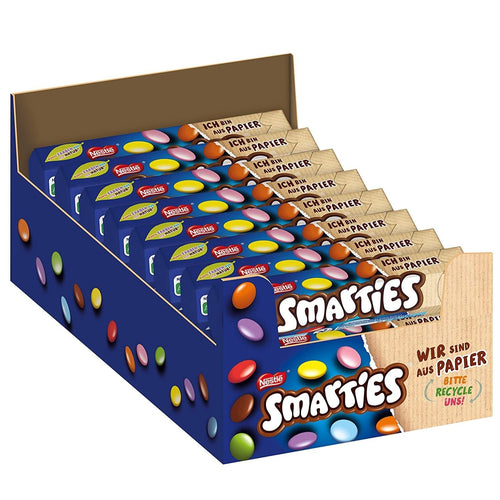 NESTLÉ Smarties® Rotolo Esagonale, Cioccolato Lenticchie Confezione da 24
