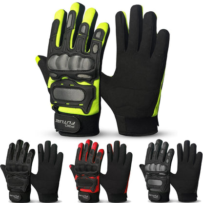 Guanti Sportivi da Moto Fuoristrada a Quattro Colori, Guanti per Bicicletta e Ciclismo Outdoor Touring