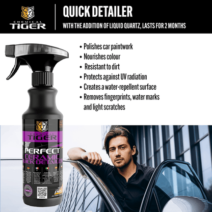 Ceramic Quick Detailer per Vernice: Lucidità, Profondità, Protezione – 500 ml