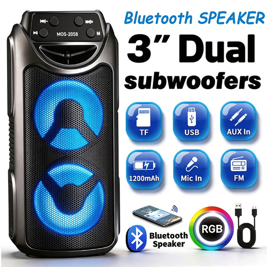 Altoparlante Bluetooth, wireless per campeggio e viaggio – vista principale