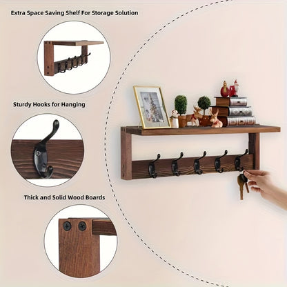 Appendiabiti, legno per cucina e zona pranzo – vista dettagliata 8