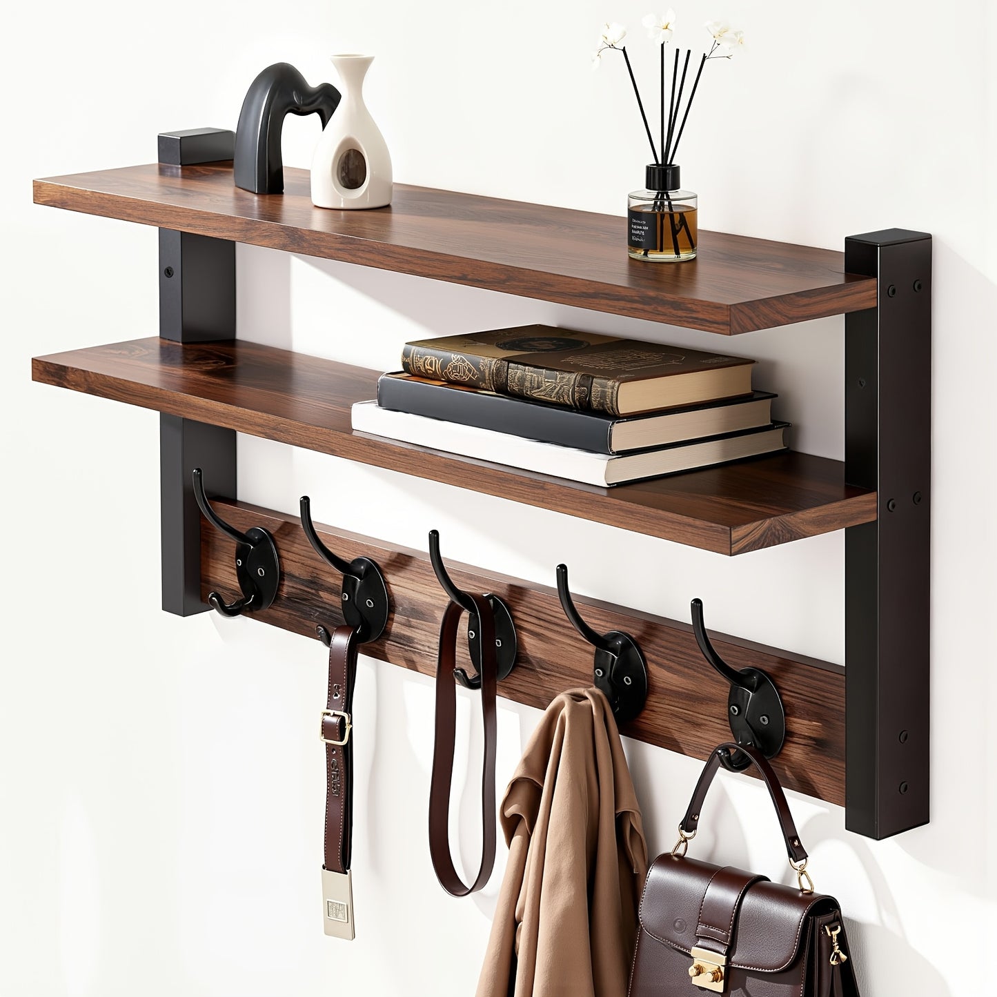 Appendiabiti, legno per cucina e zona pranzo – vista dettagliata 11