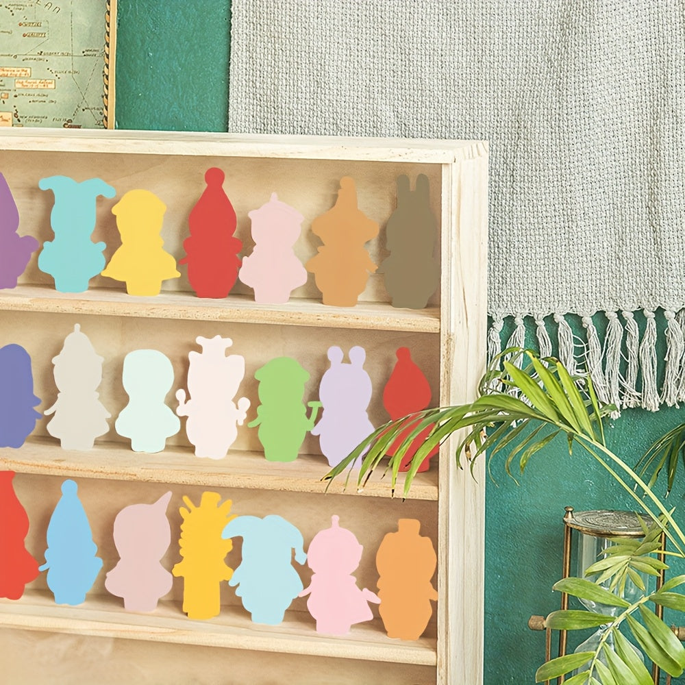 Armadi per bambini, legno per Esposizione e Risparmio Spazio con Ripiani Trasparenti – vista dettagliata 4