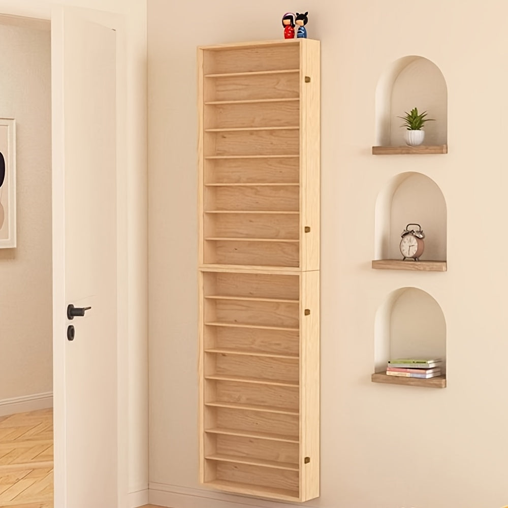 Armadi per bambini, legno per Esposizione e Risparmio Spazio con Ripiani Trasparenti – vista dettagliata 6