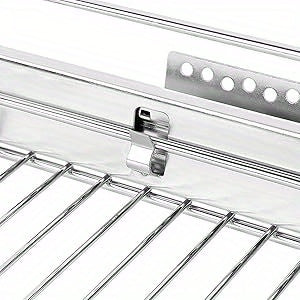Armadietto da cucina, acciaio inox per cucina e zona pranzo – vista dettagliata 10