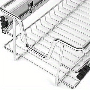 Armadietto da cucina, acciaio inox per cucina e zona pranzo – vista dettagliata 11