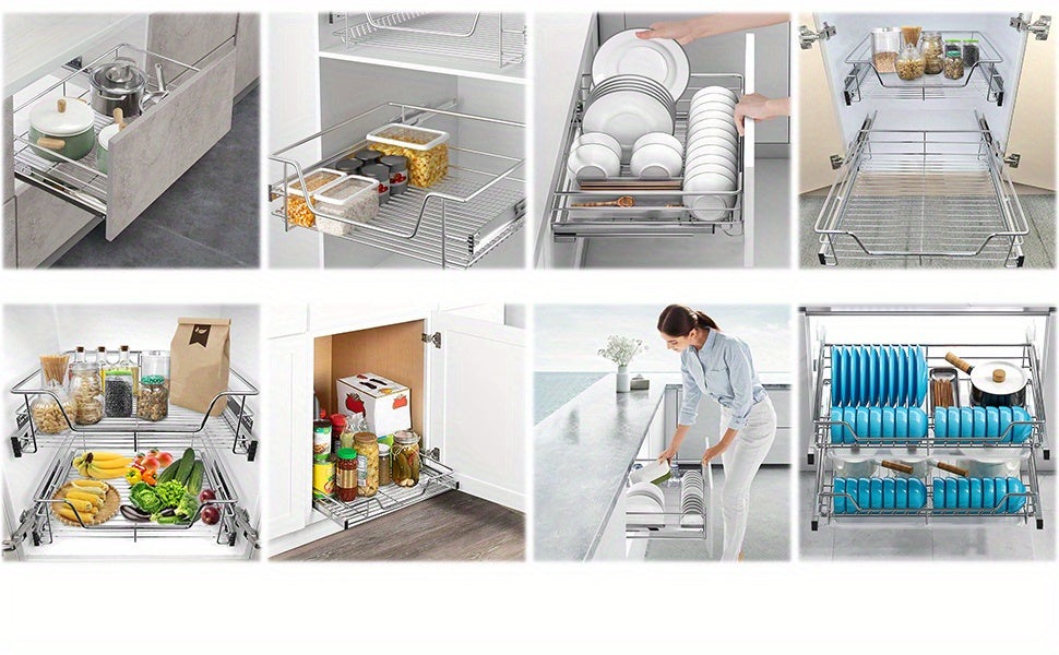 Armadietto da cucina, acciaio inox per cucina e zona pranzo – vista dettagliata 13
