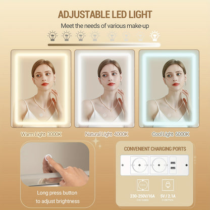 Armadietto Gioielli, illuminazione LED per camera da letto e letto – vista dettagliata 6