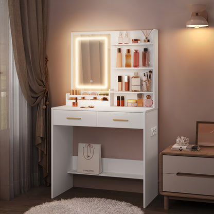 Armadietto Gioielli, illuminazione LED per camera da letto e letto – vista dettagliata 7