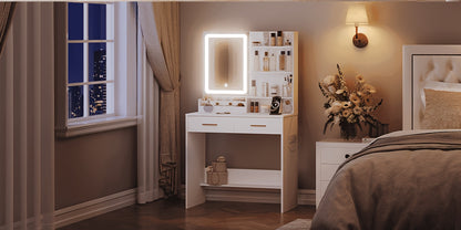 Armadietto Gioielli, illuminazione LED per camera da letto e letto – vista dettagliata 10