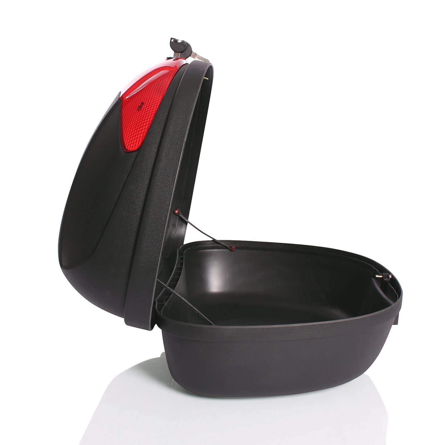 TRESKO® XXL Topcase 48 L - Borsa Moto Universale per 2 Caschi, per Scooter, Moto, Moped & Quad
