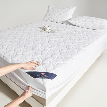 1 Protezione Materasso Impermeabile Comfort, Morbida e Traspirante con Tecnologia Soundwave, Lenzuolo con Angoli Impermeabile, Coprimaterasso Tinta Unita Silenzioso, Adatto per Appartamenti, Camere da Letto, Hotel, Stanze per Ospiti e Dormitori Studentesc