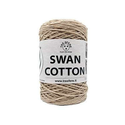Cordino Swan Cotton in cotone per borse e uncinetto