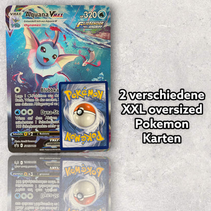 Pokémon XXL Inglese 2-Pack Jumbo Oversized Casualità Casuale V/VMAX/HOLO/EX/GX