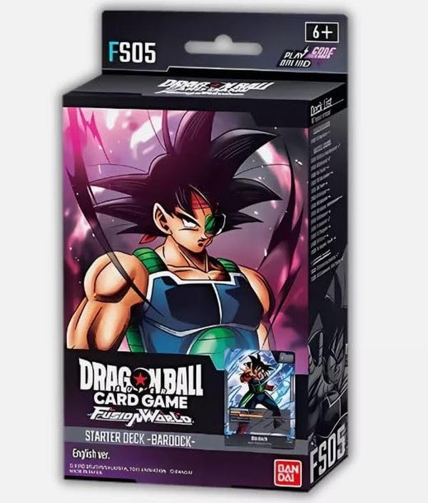 Bandai Bardock Deck FS-05 - Mazzo Starter Fusion World - Inglese - Mazzo Pronto per il Gioco