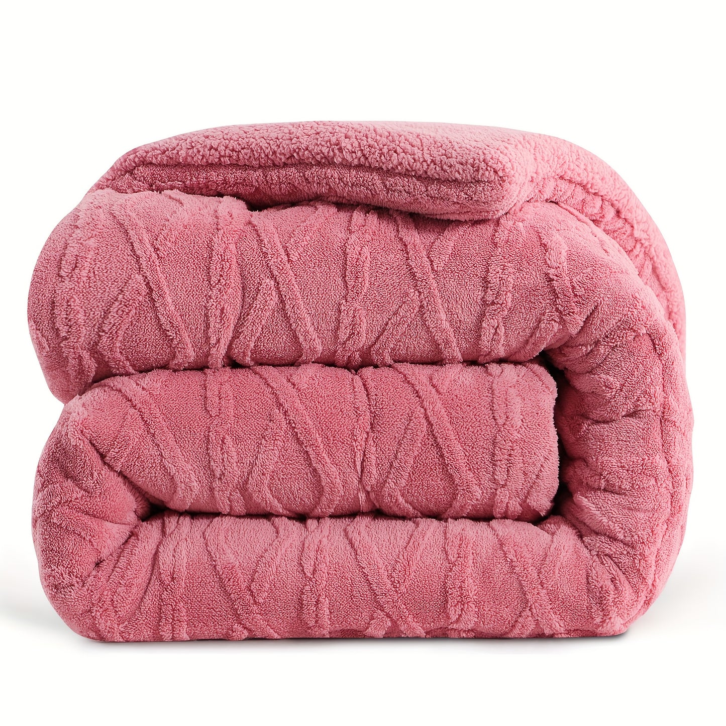 1 pz. Trapunta in Pile di Pelliccia Lussuosa - Biancheria da Letto Spessa, Calda e Ipoallergenica, Design Trapuntato Morbido per un Comfort Accogliente Tutto l'Anno, Trapunta Senza Copripiumino, Elementi Essenziali per la Camera da Letto, Comfort Domestic