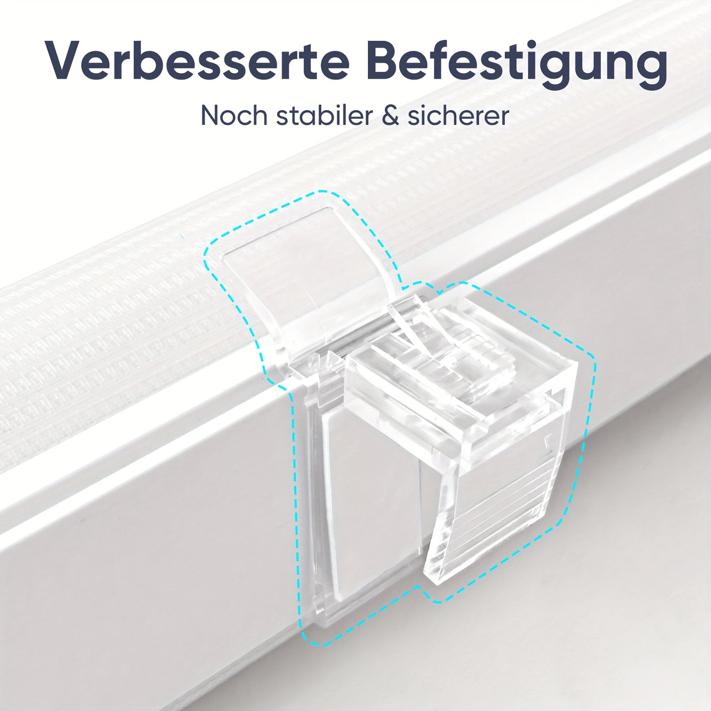 Tenda a rullo doppia Sekey, Klemmfix - Senza foratura, Tenda a rullo duo per finestre e porte - Protezione solare