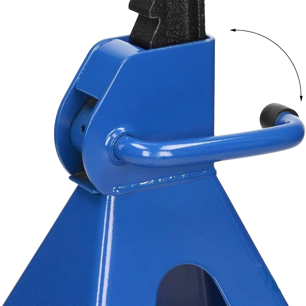 Cavalletti per assi a cricco a 3 tonnellate, cavalletto per assi a carrùcolo, caratteristica auto, cavalletti per assi per auto e furgone da 3 tonnellate per sollevamento di emergenza, cavalletto per caravan, strumento di sollevamento, supporto di solleva