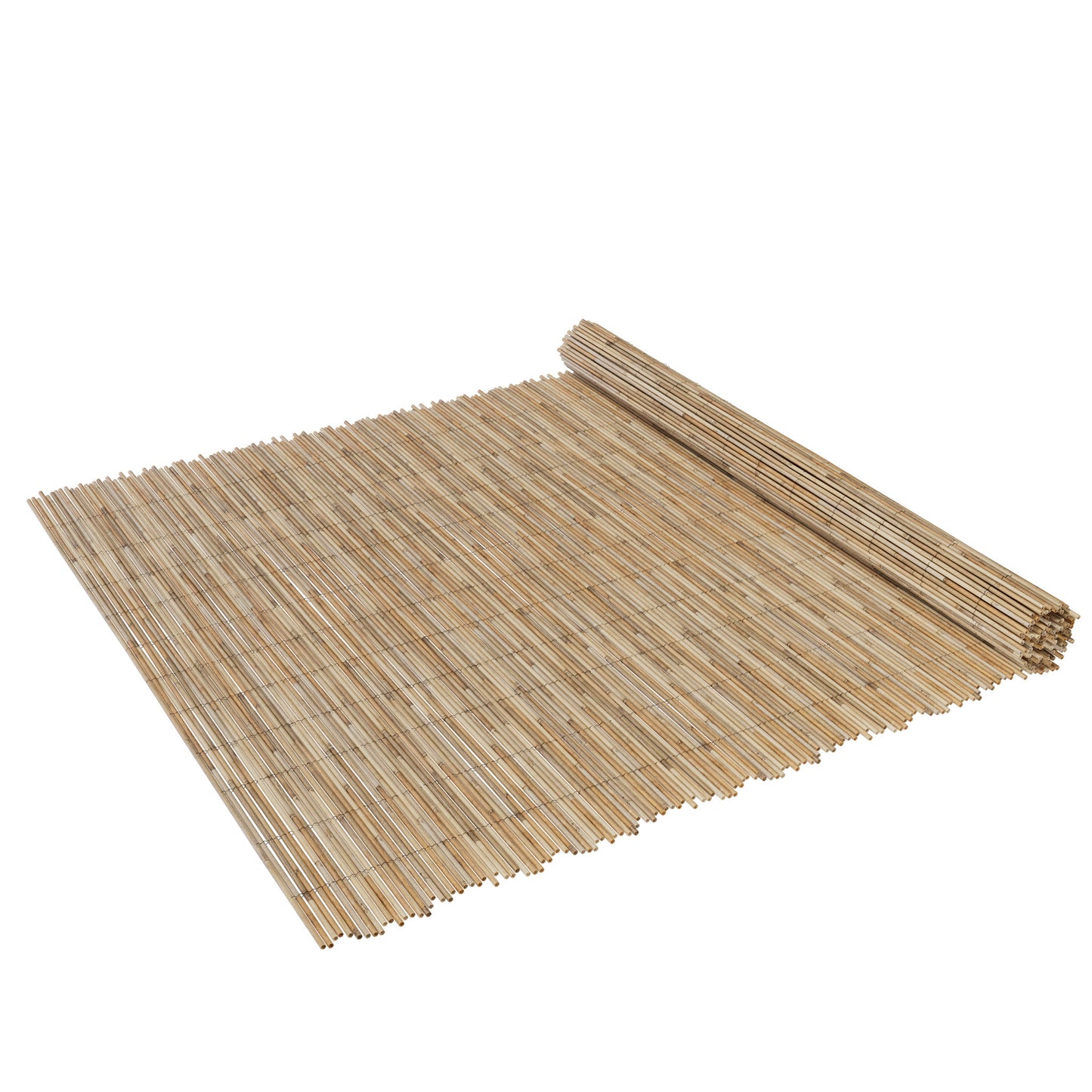 Schermo Privacy in Canne, Tappeto Naturale in Canne per Recinzione da Giardino, Protezione dal Vento per Balcone, Schermo Privacy da Esterno, Intrecciato con Filo Zincato, Installazione Facile, 80/90/120/160/180/200 X 300cm