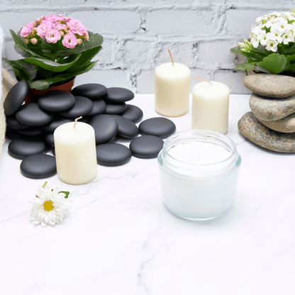 Cera di Paraffina Naturale per Candele Aromatiche in Sacchetto da 1Kg, Kit Fai da Te per Creare Candele, Cera Bianca a Forma di Perla per Candele