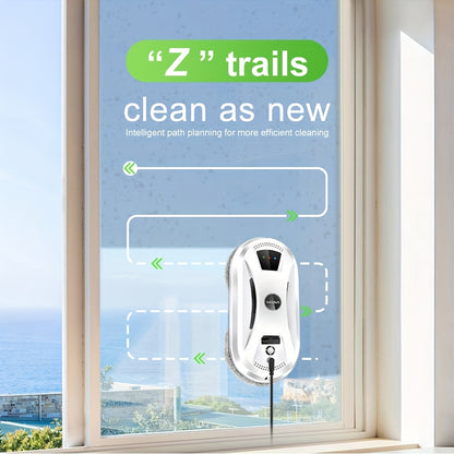 Puruikai 02 Robot Lavavetri Intelligente con Deposito Locale, Spruzzo Automatico d'Acqua, Telecomando, Pianificazione Elettrica, Robot Lavavetri ad Alta Aspirazione Anti-Caduta, Sicuro e Affidabile, Risparmio di Tempo e Sforzo, Regalo di Halloween e Natal