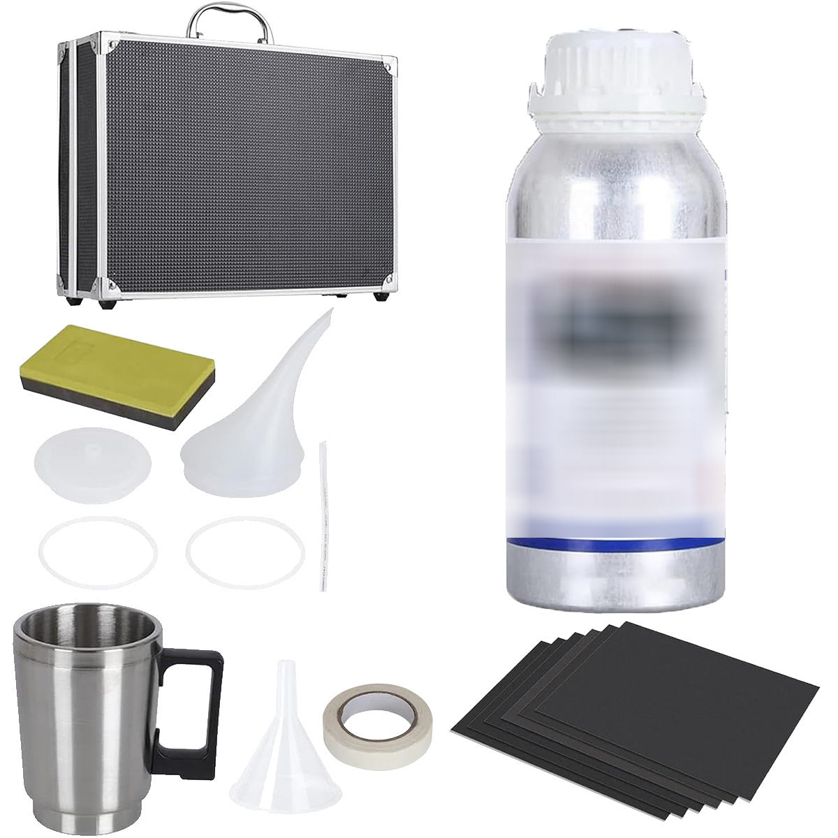 Kit lucidatura professionale a fessura/800G/Revax/Restauro con scatola di immagazzinaggio