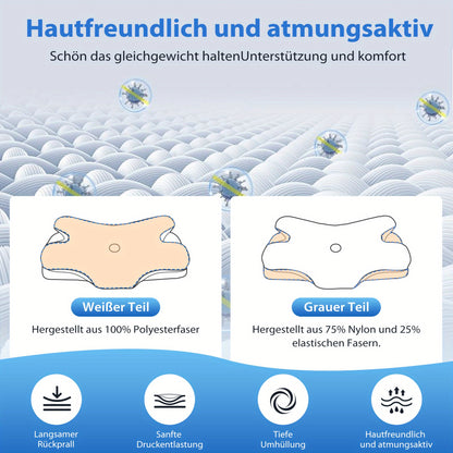 Cuscino per il collo, il regalo perfetto per famiglia, amici e partner, cuscino ergonomico, cuscini per dormire senza profumo per un riposo profondo, cuscino rinfrescante per chi dorme sul fianco, sulla schiena e sullo stomaco