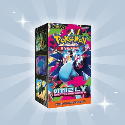Pokémon Inferno X Booster Box - Coreano | 30 Mazzo Booster | Carte da Collezione Originali Coreane