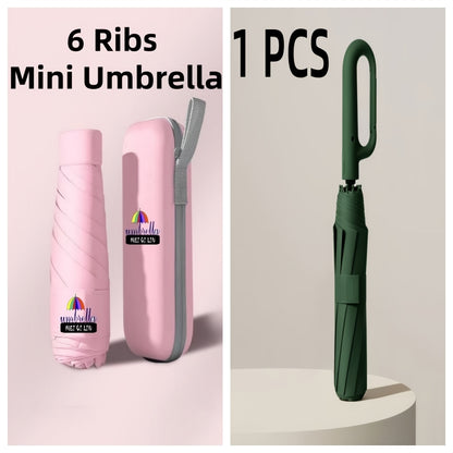 Ombrello pieghevole con fibbia completamente automatica, con protezione solare, specifiche 1 e 2 facoltative, adatto sia per uomini che per donne, ombrello da viaggio, con un diametro di 106 cm/41.2 pollici quando è aperto, robusto e durevole, ombrello di