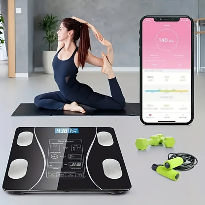 Bilancia pesapersone smart, 180KG per uso quotidiano e Indice Corporale con Sincronizzazione APP – vista dettagliata 16