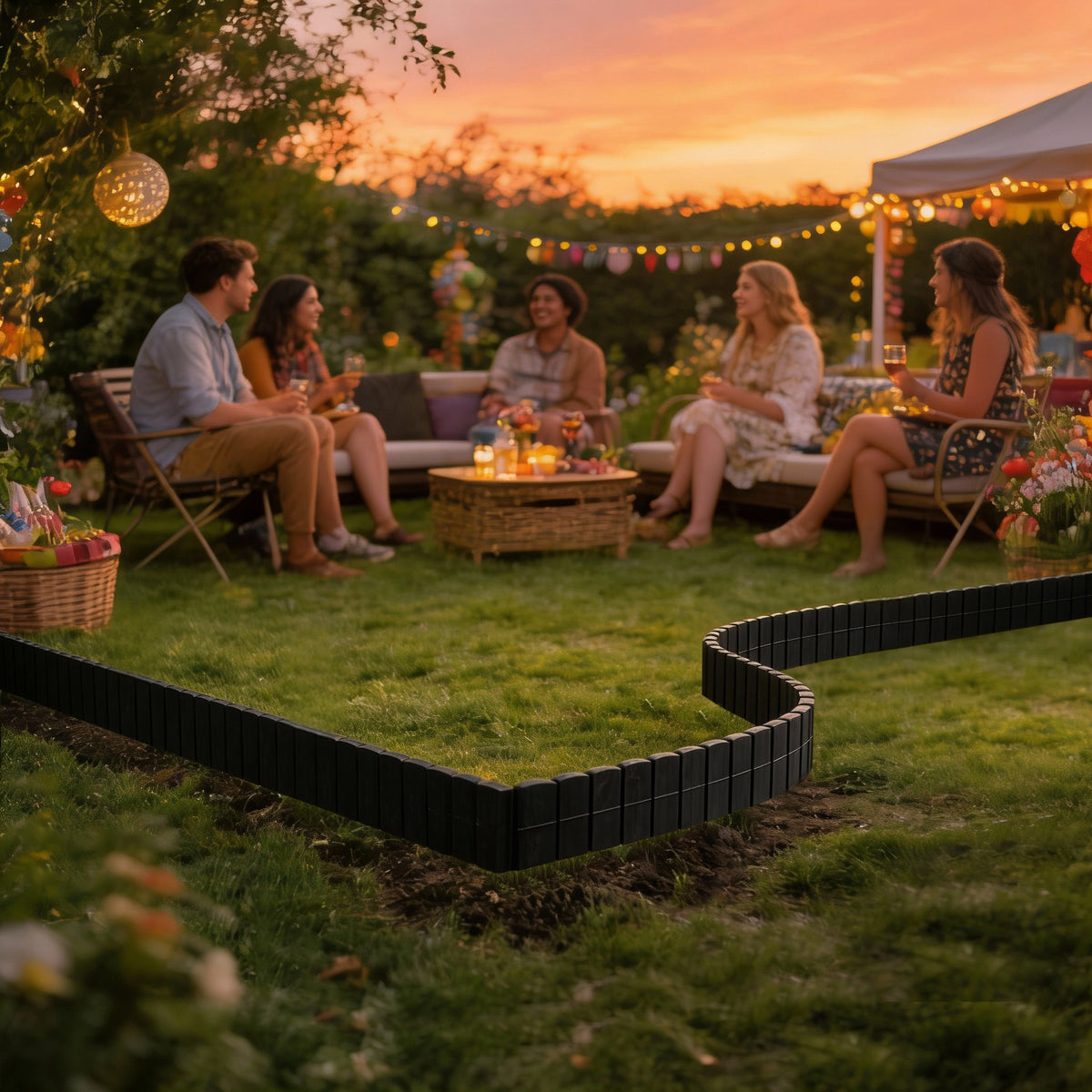 Bordatura, legno per giardino e terrazza – vista dettagliata 7