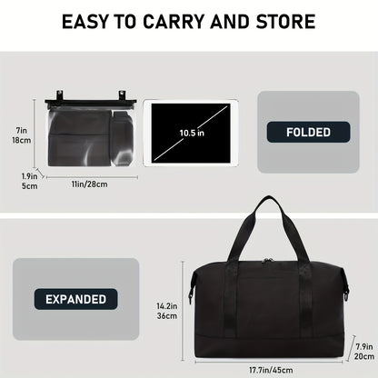 Borsa da viaggio unisex approvata, Verde per campeggio e viaggio – vista dettagliata 3