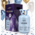 Bottiglia Grande di Elio Gas Elio per 50 Palloncini - Cilindro Monouso Capacità 0.40M3 - Ideale per Halloween, Natale, Matrimoni, Compleanni, Feste - Fai Saliare i Tuoi Palloncini con SPARKLERS CLUB